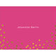 Confetti Gold Foil Dots Folded Note Cards with Lined Envelopes Image 6 of 7